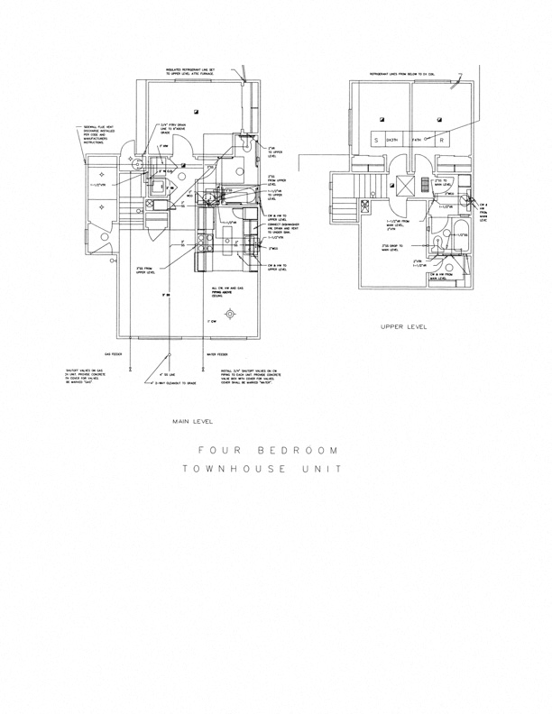 Floor plan for 4 beds, 2 baths, 1223 sqft